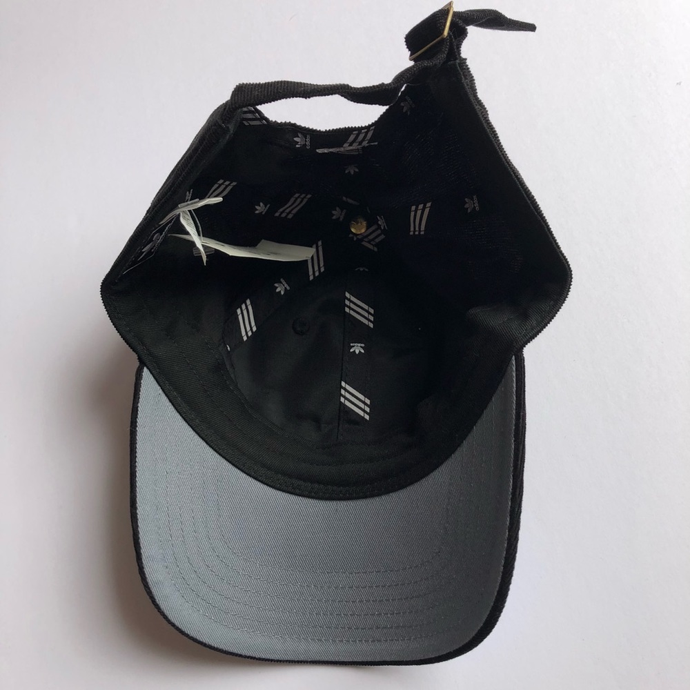 Adidas Originals black corduroy baseball cap NWT - Picture 7 of 8